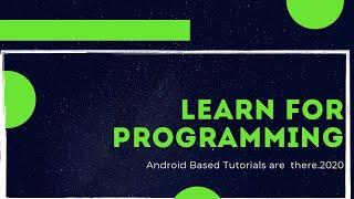 how we make a simple calculator in android studio? Learn For Programming|2020.