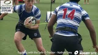 Rugby Coaching - Tracking the ball carrier with SafedTracker preview
