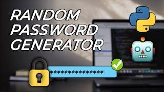 Simple Python Random Password Generator **Try this! 