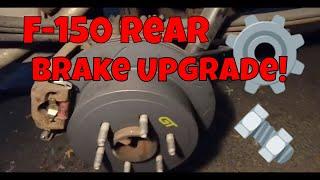 2009-2014 Ford F-150 Rear Brake Upgrade Install!