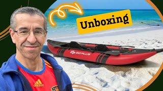 GoPlus Inflatable Tandem Kayak, Unboxing, Assembling and Review. [Part-1] 