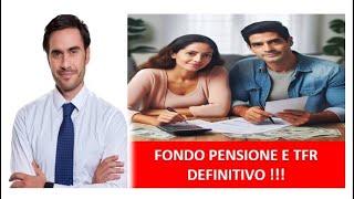 FISCALITA' FONDO PENSIONE E TFR