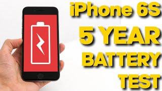 iPhone 6S - Battery test after 5 years!