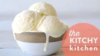 Easy No Churn Ice Cream // The Kitchy Kitchen