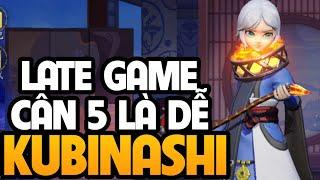 SIÊU LATE KUBINASHI chấp 5 mạng vẫn gánh team ầm ầm | Onmyoji Arena