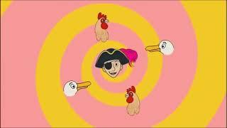 El Captain Feathersword Se Durmió en El Barco Pirata (The Mariachi Wiggles) (Wiggly Animation)