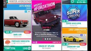 Forza Horizon 4 Forzathon Challenge, Forzathon Shop - Winter Update 33 - Diablo GTR, Wreckage Skills