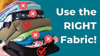 How to choose the RIGHT stretch fabric for your sewing projects - make sure your clothes will fit!