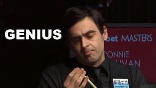 Ronnie O'Sullivan All Crazy Snooker Shots vs Barry Hawkins- The Masters 2016!