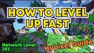 How To Level Up FAST On Hypixel [NO BOOSTERS] [2022]