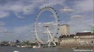 Лондон. Колесо обозрения (London Eye) и аквариум (Aquarium)