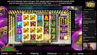 Danger High Voltage Big Win  | Big Time Gaming | Videoslots Casino