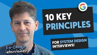 System Design Interviews: 10 Key Principles (with ex-Google EM)