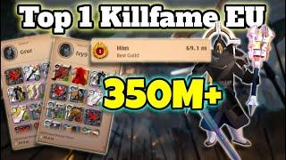 Top 1 Killfame on EU | Bloodletter | Only 8.3/7.3 kills | 8.4 Giveaway | Albion Online