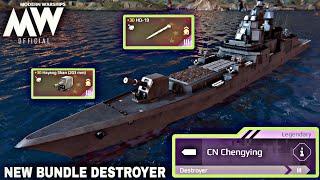 CN Chengying New Bundle Destroyer Review & Gameplay - Modern Warships