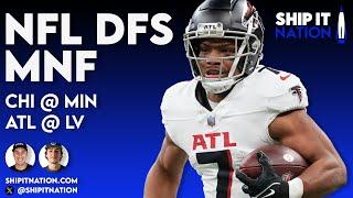 NFL Week 15 NFL DFS - MNF | Bears@Vikings | Falcons@Raiders | DraftKings Picks, Plays & Process