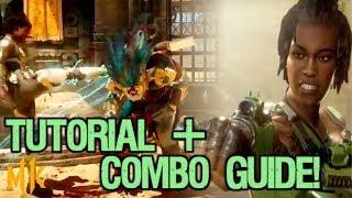 Jacqui Briggs Mortal Kombat 11 Beginner Character Guide and Combo Tutorial! [1st Round KO Variation]