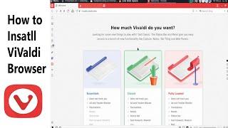 How to Install Vivaldi Browser on Manjaro  Installing Vivaldi Browser Manjaro Linux IWcoding