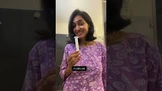 How to insert a Tampon 🩸 #youtubeshorts #indianyoutubers #periodproducts #tampon