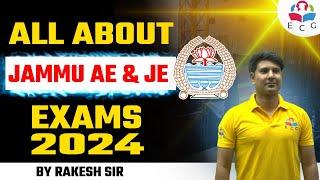 All About Jammu State AE JE Exams 2024 | JKPSC AE Exam 2024 | By Rakesh Sir