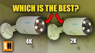 Reolink CX810 vs CX410 - Which is BETTER in Low Light? 4K vs 2K