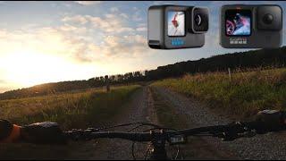 GoPro Hero 10 VS Hero 9 Mountainbike Vergleich | Lohnt es sich ? Low Light