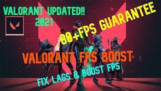 How to Fix LAGS AND BOOST FPS IN VALORANT @LitRanger