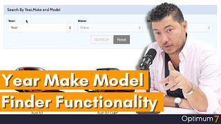 Year Make Model Finder Functionality for Shopify, Bigcommerce, Magento, 3DCart, Miva and Woocommerce