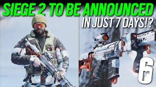 Siege 2 to be announced in 7 Days?! A Reality Check - Rainbow Six Siege - Operation Prep Phase