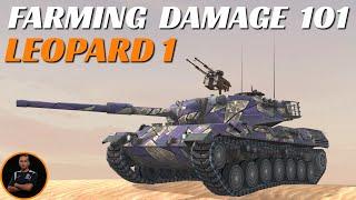 Leopard 1 - Damage Farmer | Should you play agro or snipe? | WoT Blitz