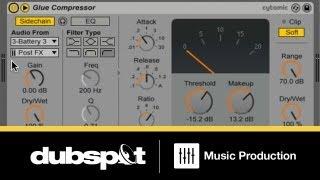 Ableton Live 9 Tutorial: Using The New Glue Compressor