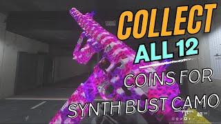 Synth Bust Camo | Collect 12 Coins | Get Higher Game mode