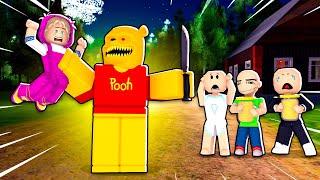 POOH STORY ALL PARTS WITH JJ, BOBBY, BOSS BABY, AND MASH | Roblox Funny Moments