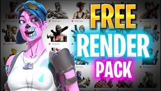 The *BEST* FREE Fortnite Render Pack (Google Drive) PC/Mobile