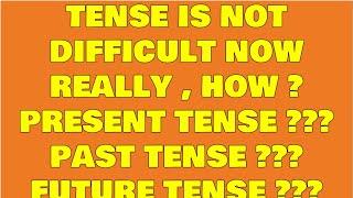 Learn tense in English grammar Tense by Naresh sir 4 all competitive exams in hindi  BANK,SSC,tense