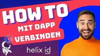 Wallet mit dApp verbinden  WEB3 Tutorial  helix id WEB3 Wallet 