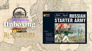 Unboxing Warlord Games Black Powder Russian Starter Army [Unboxing]