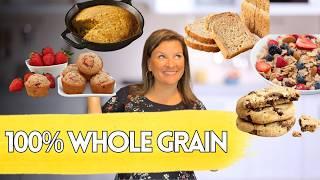 5 easy whole-grain recipes for beginners + FREEBIE!