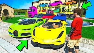 УГНАЛ 12 ЧИТЕРСКИХ МАШИН У МАЖОРОВ ЗА 180 СЕКУНД В ГТА 5! БИТВА ВОРОВ В GTA 5 ONLINE!