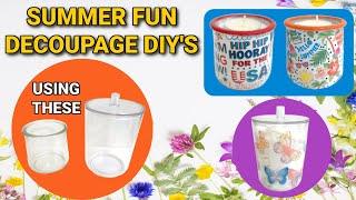 Decoupage Diy Magic: Super Simple Crafting Ideas