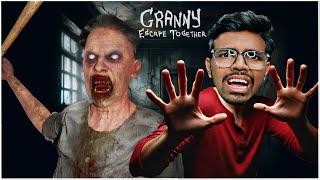 Granny Escape Together with @Hi5GAMER  | Sewer Escape | Maddy Telugu Gamer