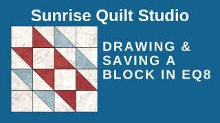 Drawing & Saving A Block In EQ8