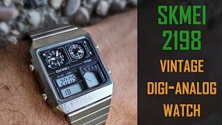 Skmei 2198 Vintage Digi-Analog watch review #skmeiwatch #skmei #gedmislaguna #watchreview