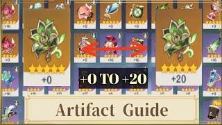 How to get artifact Level 20 genshin private server