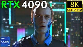  LIVE | RTX 4090 + i9 13900k | Detroit Become Human | 8K Ultra Settings