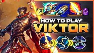 HOW TO PLAY VIKTOR FROM ARCANE | Build & Runes | Season 14 Viktor guide | League of Legends