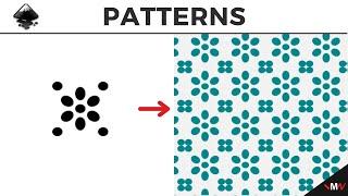 How to create custom patterns in Inkscape | Inkscape Short Tutorials