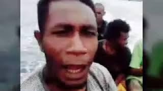 santai menik mati suasana pantai diTeluk patipi  Tanjung Usir di FAKFAK