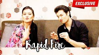 EXCLUSIVE! Kratika Sengar & Sharad Malhotra Take The CRAZY Rapid Fire | Kasam Tere Pyar Ki