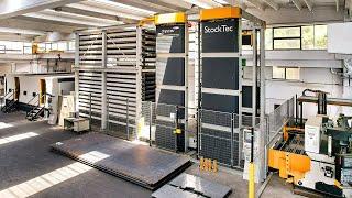 TECOI - LS Series, TEKNOS & STOCKTEC - Laser cutting, plasma cutting and plate storage systems